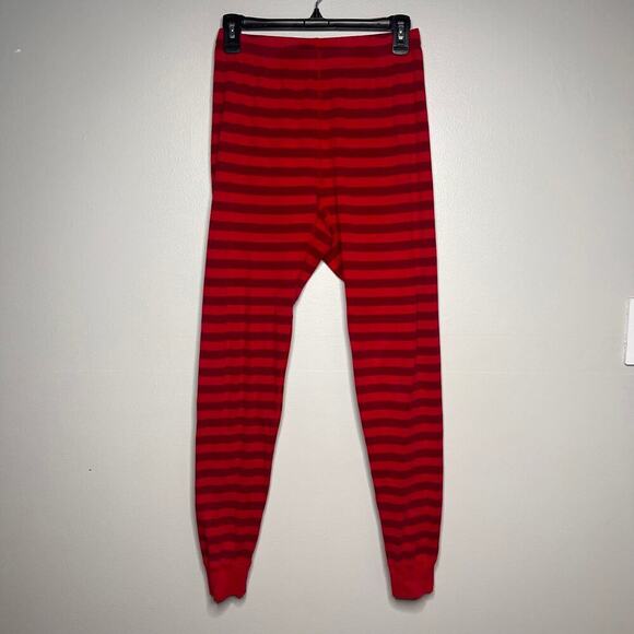 Hannah Andersson Women's Disney Collection Holiday Pajama Set Red Gold Mickey - Picture 6 of 10